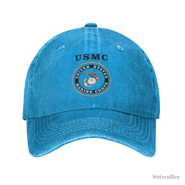 Casquette USMC Marine Corps - Bleu / Adjustable