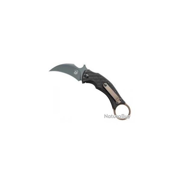 Couteau Karambit BLACK BIRD lame acier ELMAX  rev�tement PVD noir
