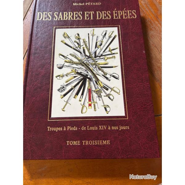 Livres des sabres et pes Napolon