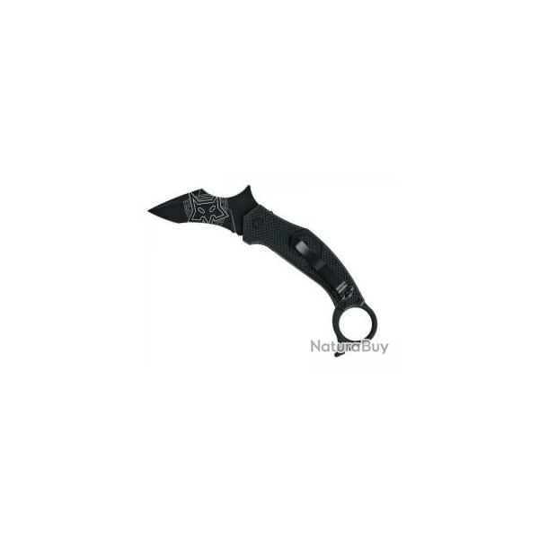 Couteau Karambit MOA lame Karambit acier N690Co rev�tement Idroglider finition � blackwash �