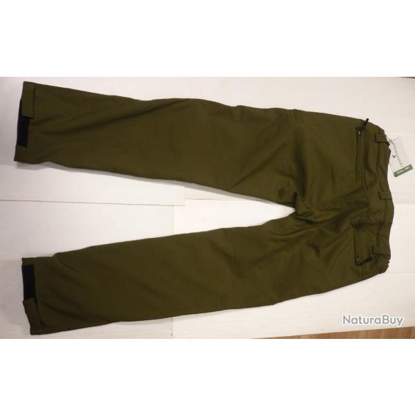 Pantalon �pagneul softshell olive de chez Lovergreen