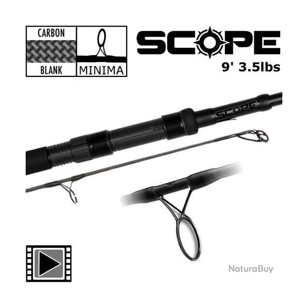 Canne Nash Scope 9' 3.5lbs Full Black Duplon