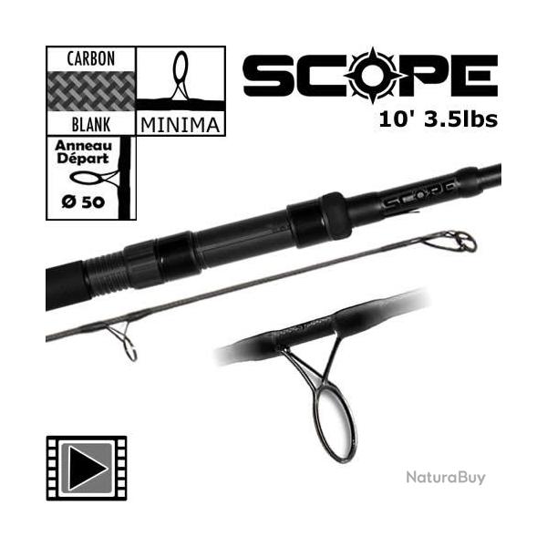 Canne Nash Scope 10' 3.5lbs Full Black Duplon