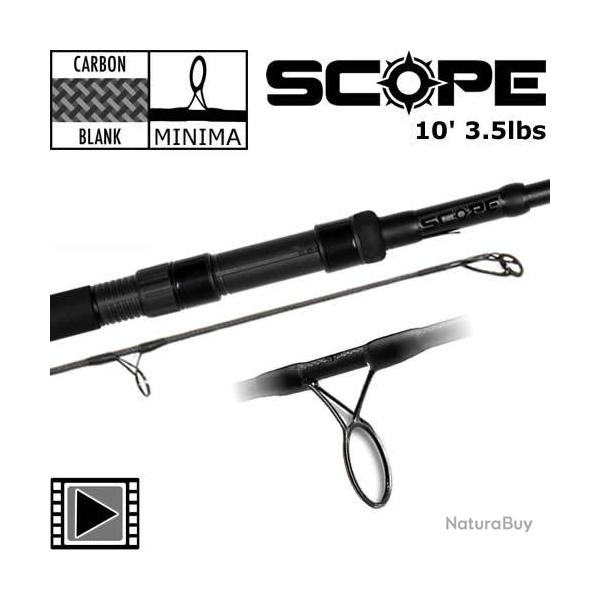 Canne Nash Scope 10' 3.5lbs Full Black Duplon
