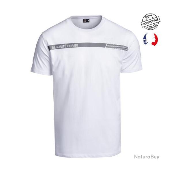 T shirt blanc SECURITE PRIVEE ONE