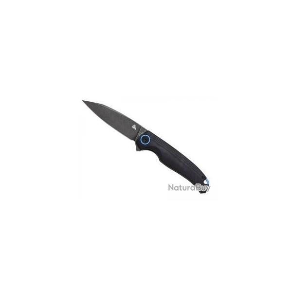 Couteau BlackFox ARGUS lame Clip Point acier D2 finition � blackwash �