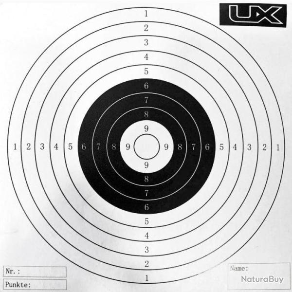 Cibles papier UX 14x14 par 100 Default Title