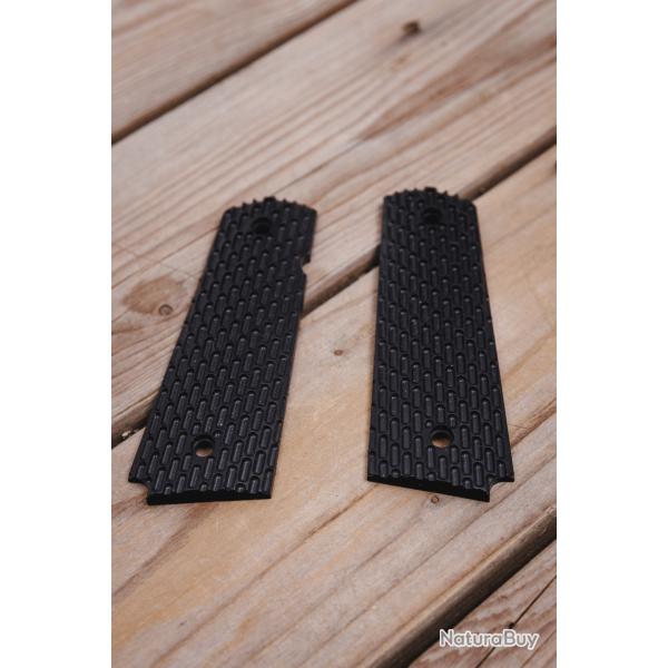 Plaquettes 1911 noires airsoft