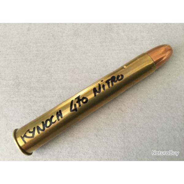 Superbe cartouche de collection KYNOCH NITRO 470 OGIVE BLIND�E