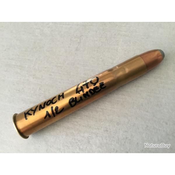 Superbe cartouche de collection KYNOCH NITRO 470 OGIVE 1/2 BLINDE