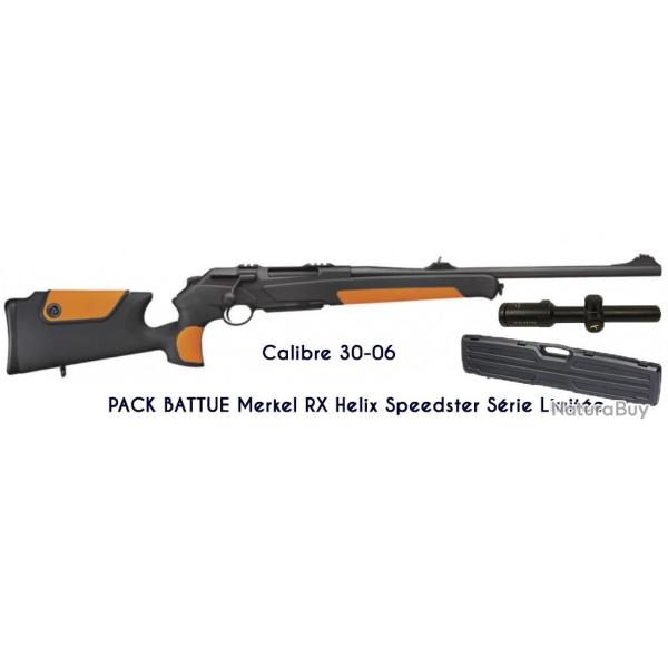 PACK BATTUE Merkel RX Helix Speedster S�rie Limit�e Montage m�dium