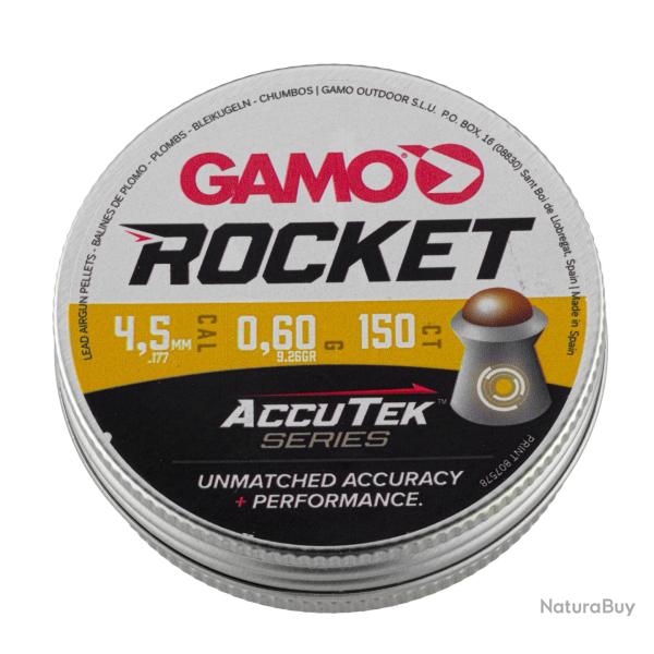 Plombs Gamo Rocket Accutek 4.5 mm