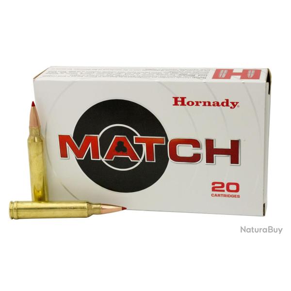 Cartouches HORNADY ELD MATCH - Cal: 300Win Mag - 195grs - boite de 20