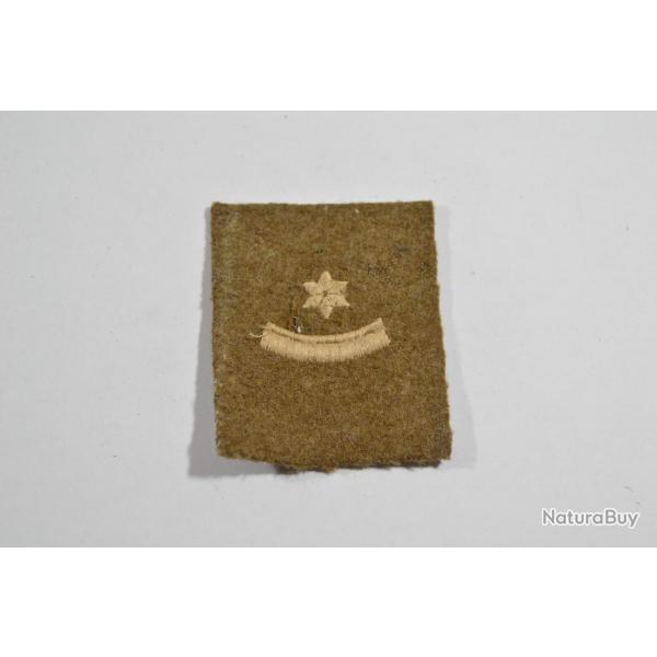 Patch insigne tissu  Militaire Fran�ais Anglais WW2 1939/1945 � identifier (17B)