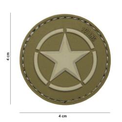 Patch 3D PVC "Star" (101 Inc) OD