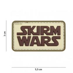 Patch 3D PVC Skirm Wars (101 Inc) D&eacute;sert