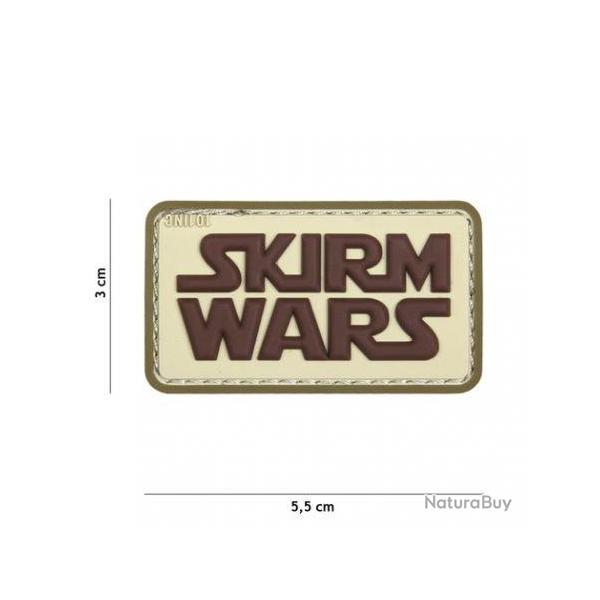 Patch 3D PVC Skirm Wars (101 Inc) D�sert