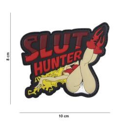 Patch 3D PVC Slut Hunter (101 Inc) Rouge