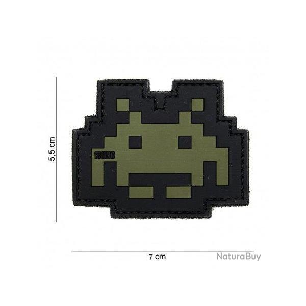 Patch 3D PVC Space invader (101 Inc) OD