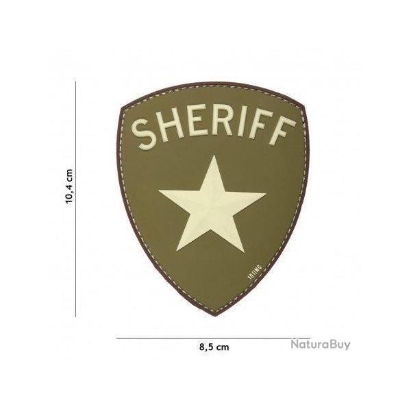 Patch 3D PVC Sheriff (101 Inc) OD