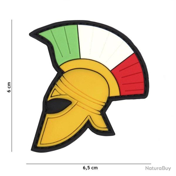 Patch 3D PVC Spartan Helmet (101 Inc) Jaune