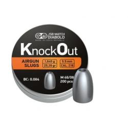 Plomb 5.5 mm JSB Match Knock Out