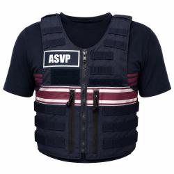 Gilet pare balle ASVP Full Tactical Mixte 0101.06 NIJ 0115.00 50 joules L2 E2
