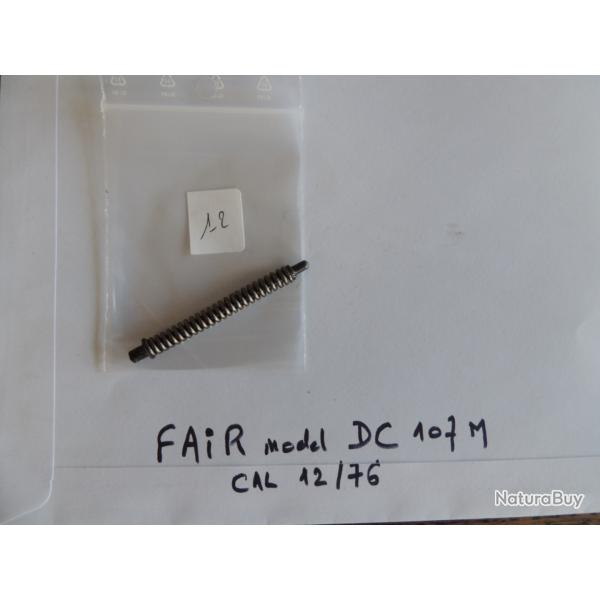 pi�ces d�tach�es fusil FAIR model DC 107 M calibre 12   13