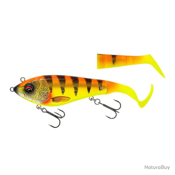 Leurre Hybride Savage Gear Deviator Tail 16,5cm 16,5cm Golden Ambulance 48g