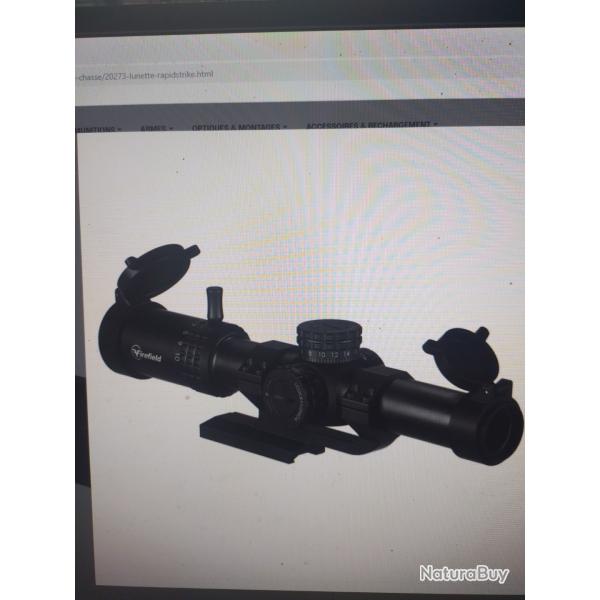 Lunette firefield rapidstrike 1-10x24