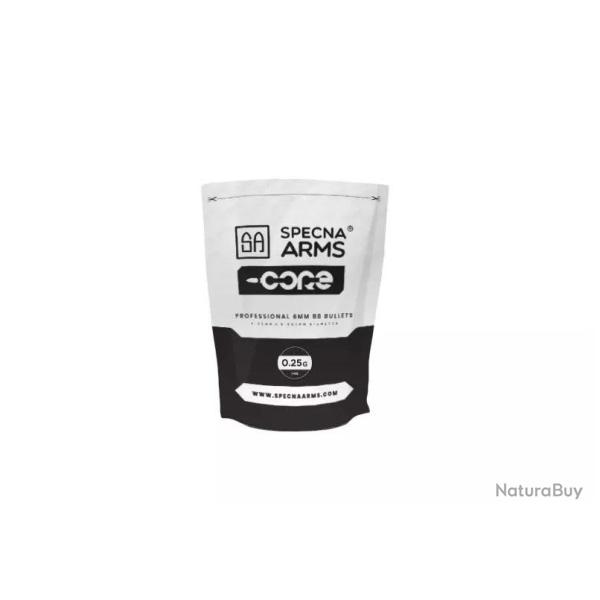 SPECNA ARMS BILLES 0.25G CORE EN SACHET DE 1KG