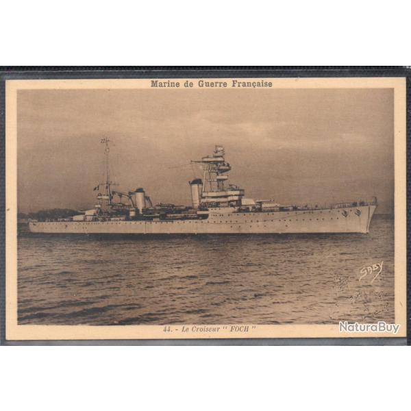 CPA - Marine de Guerre Fran�aise  -Le Croiseur  "FOCH " N� 3703