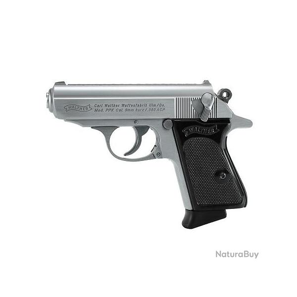 Pistolet WALTHER PPK/S Inox 6 Cps Cal.380 ACP