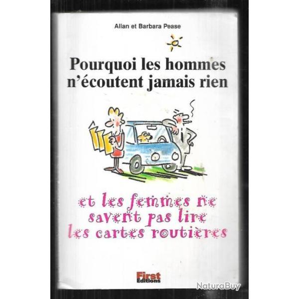 pourquoi les hommes n'coutent jamais rien et les femmes ne savent pas lire les cartes routires