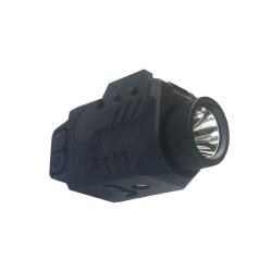 Lampe de d&eacute;fense C1 + Laser Picatinny + chargeur USB - Vesta