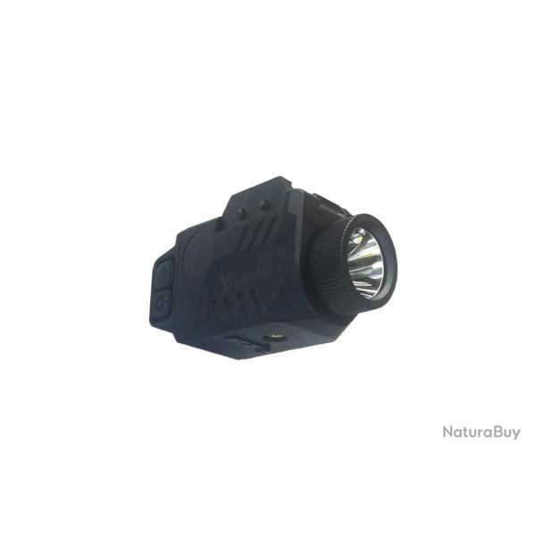 Lampe de d�fense C1 + Laser Picatinny + chargeur USB - Vesta