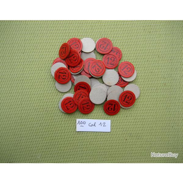 100 Cartons num�rot�s cal 12 No 12 ou neutres