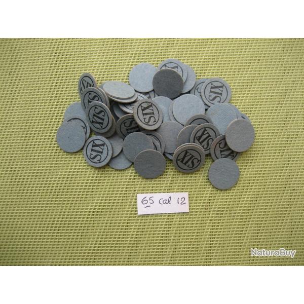 65 Cartons num�rot�s cal 12 No 6 ou neutres
