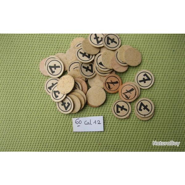 60 cartons anciens No 7 cal 12