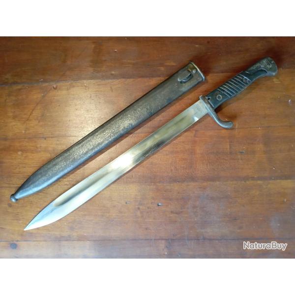 Ba�onnette Mauser 98/05 double marquage.W1917.
