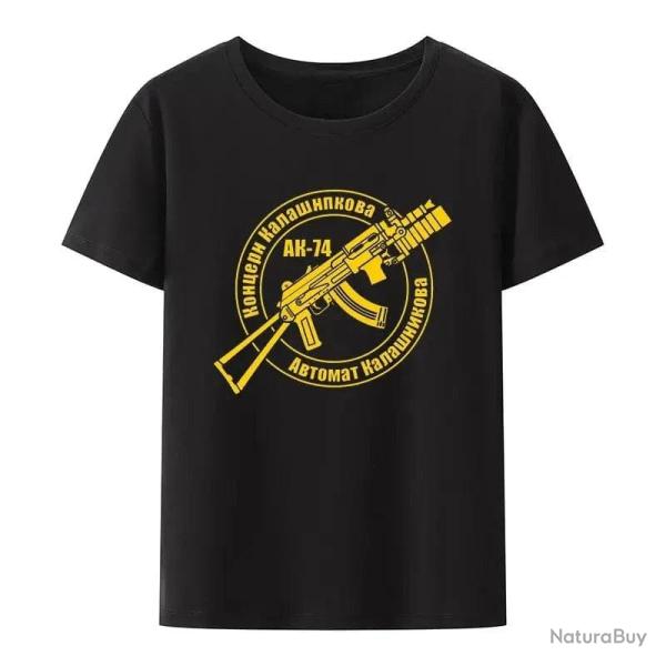 T shirt Kalachnikov AK 74 manches courtes