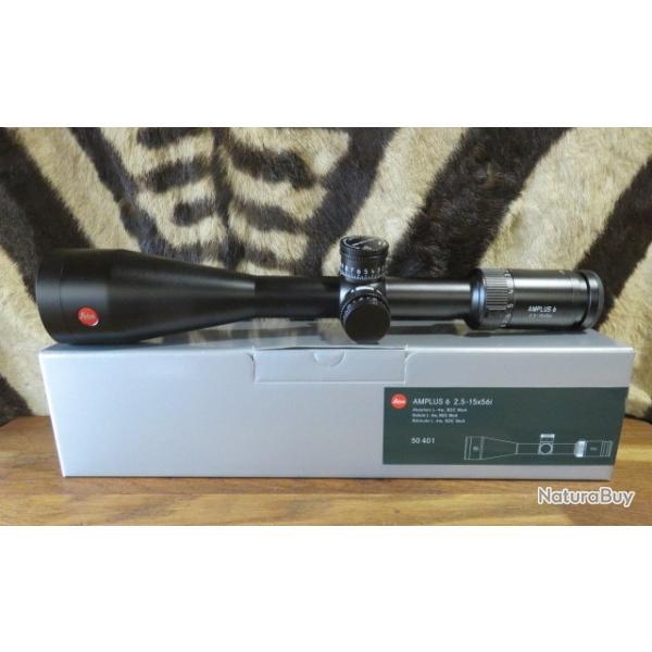 Lunette LEICA Amplus6 2.5-15x56i r�ticule L-4w BDC / Moa