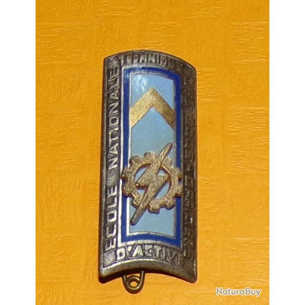 Ecole Nationale Technique des Sous Officiers d'Active, 2 anneaux , FABRICANT DRAGO PARIS   ,  HOMOLO