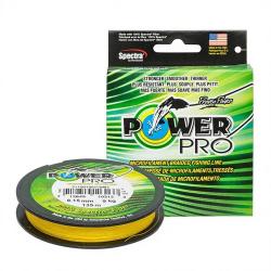 Tresse POWER PRO Jaune 135m &Oslash; 0.15mm