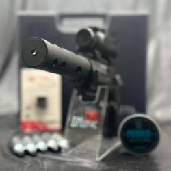 PACK LASER PR&Ecirc;T A TIRER  PISTOLET BERETTA M 92 FS XX-TREME CO2 CAL 4.5 MM