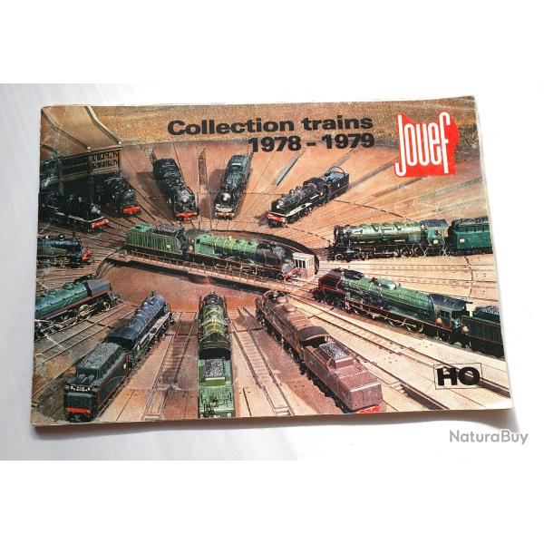 Catalogue collection de trains Jouef 1978