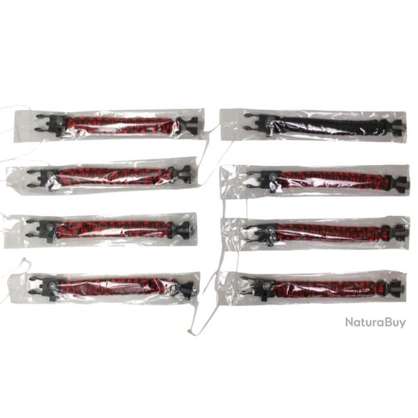LOT BRACELETS DE SURVIE - PARACORDE