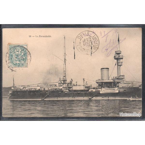 CPA - Marine Militaire - Le Formidable Cuirasse " N�3710