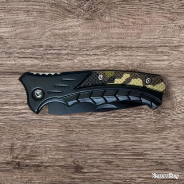 Couteau pliant tactique en parfait �tat