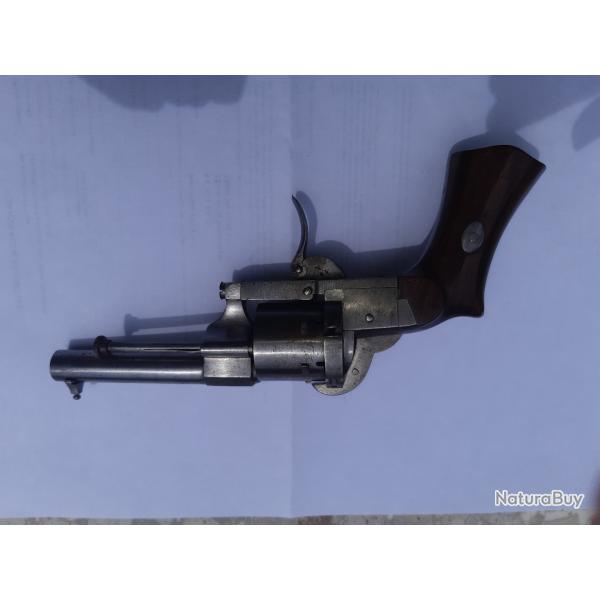 Revolver a broche 7mm LEFAUCHEUX